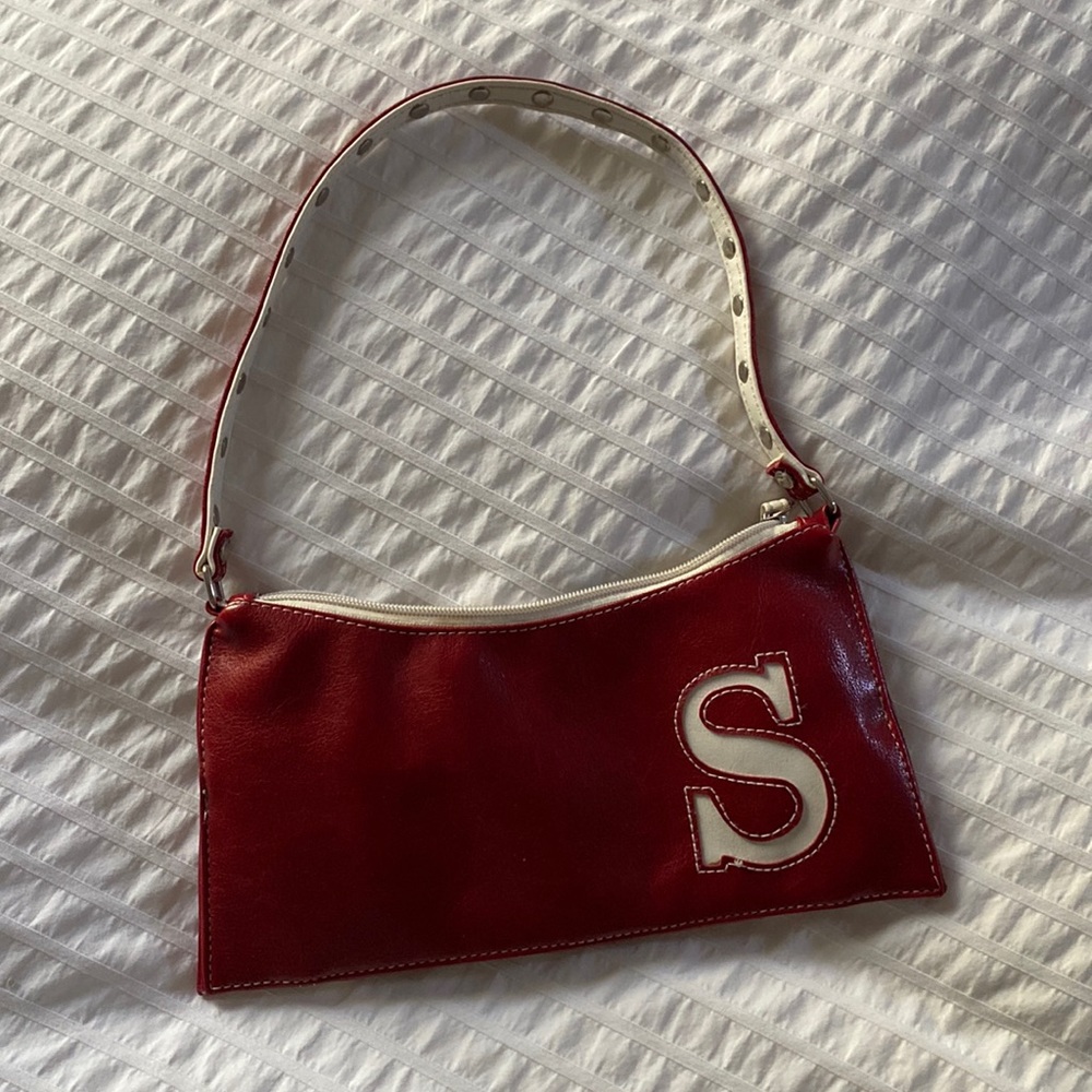 90s Red Shoulder Bag